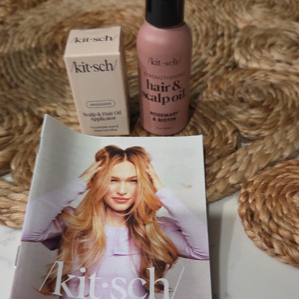 Kitsch Rosemary and Biotin Hair/Scalp Oil-Applicator Included-Never Opened